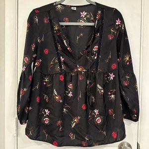 Old Navy Floral Print Top [S]